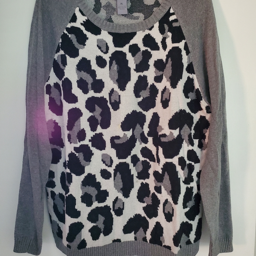 Cheetah sweater